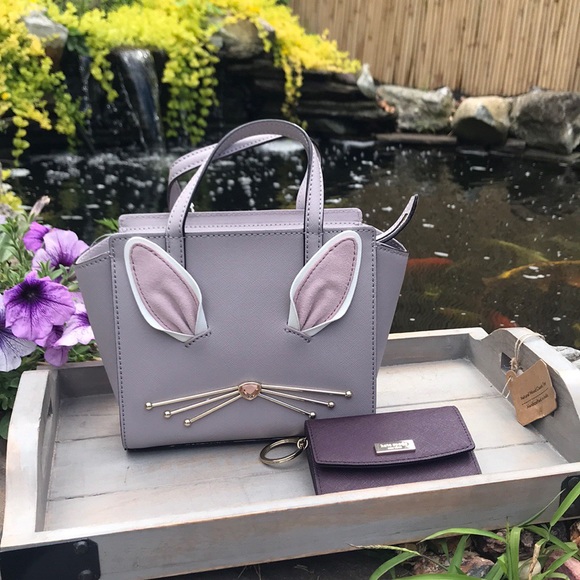 kate spade Handbags - Kate Spade Mini Hayden Bunny bag + mini wallet